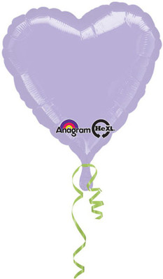 15% OFF on Anagram Metallic Pearl Pastel Lilac Solid Balloon