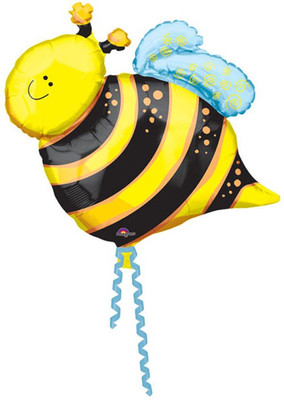 Anagram Happy Bee Printed Balloon Anagram Happy Bee Printed Balloon