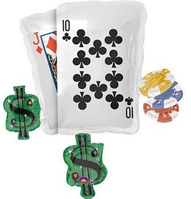 4% OFF on Anagram Poker Party Cluster 29 Printed Balloon 4% OFF on Anagram Poker Party Cluster 29 Printed Balloon