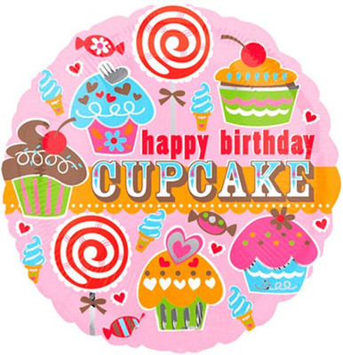 6% OFF on Anagram Cupcake Party Printed Balloon 6% OFF on Anagram Cupcake Party Printed Balloon