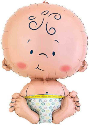 8% OFF on Fusion Balloons Welcome Baby (24 inch) Printed Balloon