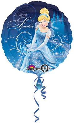 Anagram A Night to Parkle Cinderella Printed Balloon Anagram A Night to Parkle Cinderella Printed Balloon