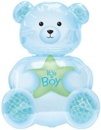 Anagram Boy Bear Printed Balloon Anagram Boy Bear Printed Balloon