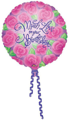 6% OFF on Anagram Much Love Birthday Printed Balloon