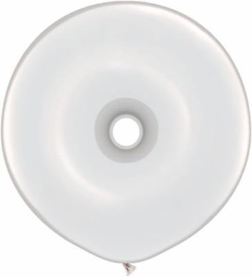2% OFF on Qualatex 16'' Geo Donut Diamond Clear Solid Balloon