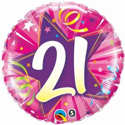 8% OFF on Fusion Balloons 21 Shining Star Hot Pink (18 inch) Printed Balloon 8% OFF on Fusion Balloons 21 Shining Star Hot Pink (18 inch) Printed Balloon
