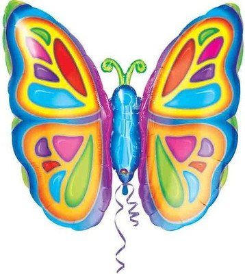 4% OFF on Anagram Bright Butterfly 25 Printed Balloon 4% OFF on Anagram Bright Butterfly 25 Printed Balloon