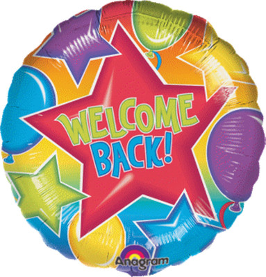 10% OFF on Anagram Welcome Back 18 inches Printed Balloon