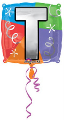 43% OFF on Anagram Letter T Quad Printed Balloon 43% OFF on Anagram Letter T Quad Printed Balloon