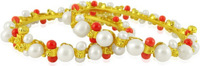 22% OFF on Sj Pearls Classic Mother of Pearl Mother of Pearl Bangle Set Pack of 2 22% OFF on Sj Pearls Classic Mother of Pearl Mother of Pearl Bangle Set Pack of 2
