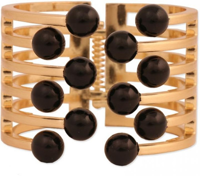 40% OFF on Circuzz Elegant with black beads Brass Cuff