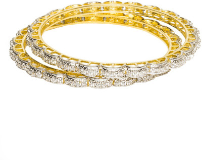 33% OFF on Joyas Stylish Look Brass Bangle Set Pack of 2 33% OFF on Joyas Stylish Look Brass Bangle Set Pack of 2