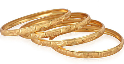 33% OFF on Jewels Galaxy 116 Brass Bangle Set Pack of 4 33% OFF on Jewels Galaxy 116 Brass Bangle Set Pack of 4