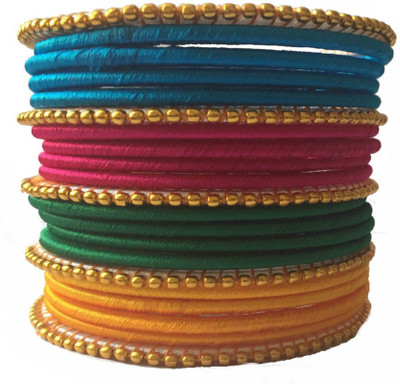 55% OFF on Kuhuk Thread Accessory Plastic Bangle Set Pack of 21