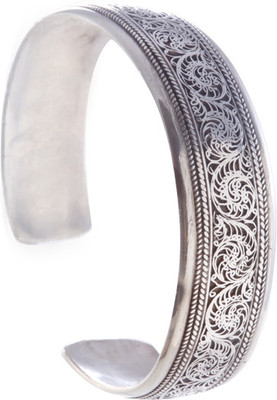 20% OFF on Stylogy Ornate Scrolled Silver Cuff