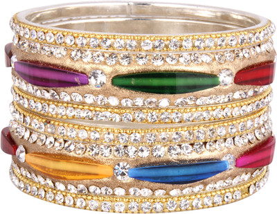 Reet Creations Anika Metal Bangle Set Pack of 6