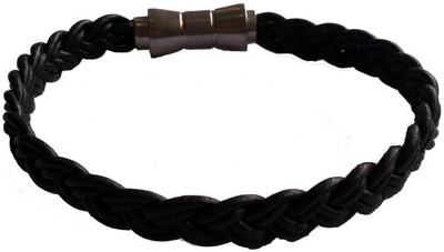 69% OFF on Cuero Leather Bracelet
