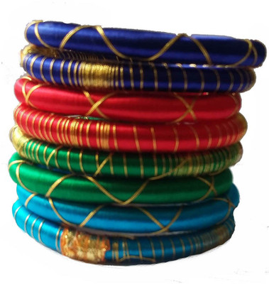 67% OFF on Kuhuk Thread Accessory Plastic Bangle Set Pack of 8