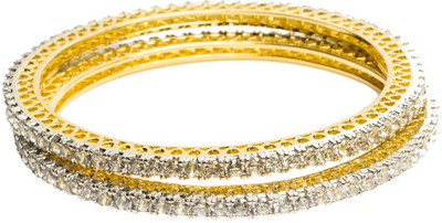 28% OFF on Joyas Stylish Brass Bangle Set Pack of 2 28% OFF on Joyas Stylish Brass Bangle Set Pack of 2