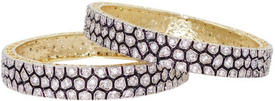 39% OFF on Anjan Gorgeous Alloy Bangle Set Pack of 2