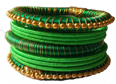 62% OFF on Kuhuk Thread Accessory Plastic Bangle Set Pack of 9