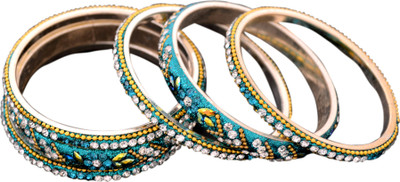14% OFF on DFR Ethnic Diva Alloy Bangle Set Pack of 6 14% OFF on DFR Ethnic Diva Alloy Bangle Set Pack of 6