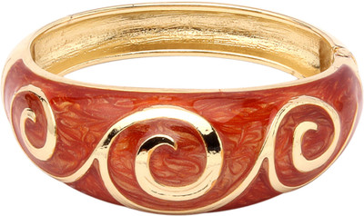 69% OFF on Vendee Fashion Glorious Designs Brass Bangle