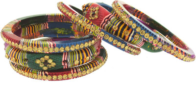 50% OFF on Jewellery.Creation Traditional Fashion Lac Bangle Set Pack of 6