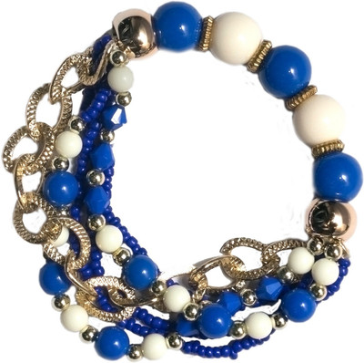 60% OFF on Sparkling Trinkets Blue Alloy Bracelet