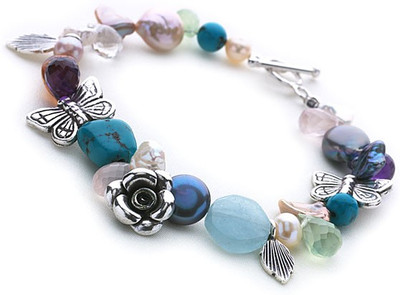 28% OFF on Exoctic Silver hera Silver Rhodium Plated Bracelet