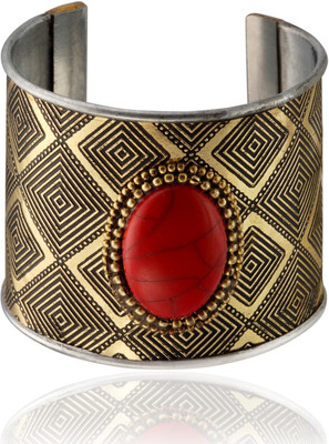 49% OFF on Kiosha Stylish Alloy Cuff