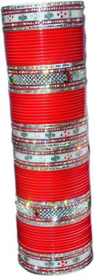 8% OFF on J.D.H. Bridal Acrylic Enamel Plated Chudas Pack of 78