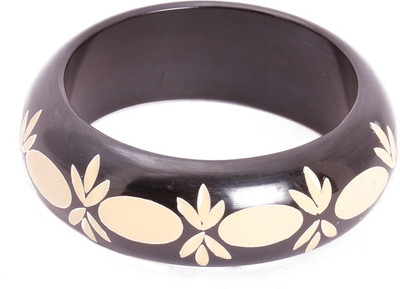 30% OFF on KhoobSurati Petals And Almonds Embossed Plastic Bangle