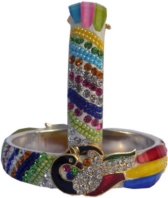 25% OFF on Gayatri Bangles Peacock Brass Bangle Set Pack of 2 25% OFF on Gayatri Bangles Peacock Brass Bangle Set Pack of 2
