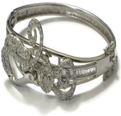 32% OFF on Jisha Sterling Silver Zircon Bracelet