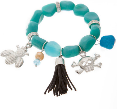 20% OFF on Blueberry B-1525 Glass, Metal Bracelet