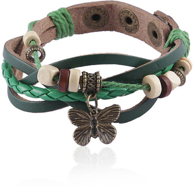 50% OFF on Jewelizer Faux Leather Bracelet
