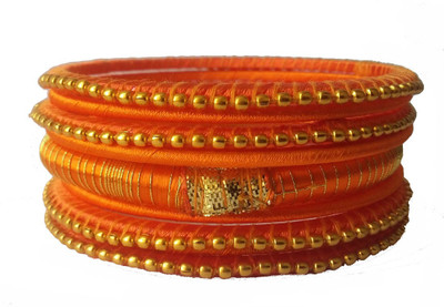 69% OFF on Kuhuk Thread Accessory Plastic Bangle Set Pack of 8