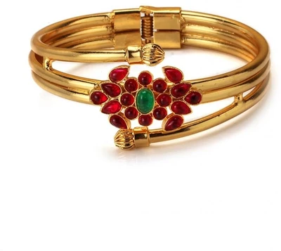 72% OFF on Alankruthi Execlusive traditional Copper Copper Plated Bracelet