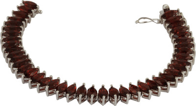 Krishna Pearls & Jewellers Stone Silver Bracelet