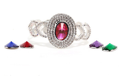 Bindhani Casual Kadas Alloy Cubic Zirconia 10K White Gold Plated Bracelet Bindhani Casual Kadas Alloy Cubic Zirconia 10K White Gold Plated Bracelet