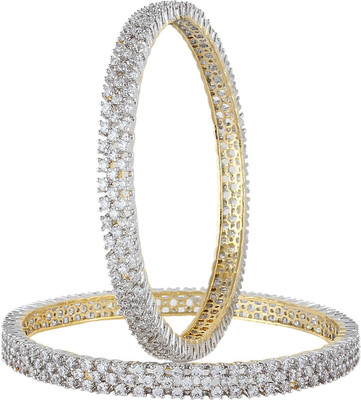 24% OFF on Ur Pearls & Trinkets Premium Quality Alloy Bangle Set Pack of 2