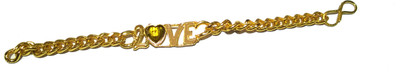 50% OFF on Swarnim Jewellers I love you Metal Bracelet