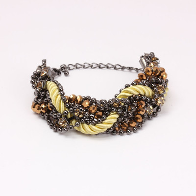 30% OFF on KhoobSurati Enchanting Knotted Braided Metal Bracelet