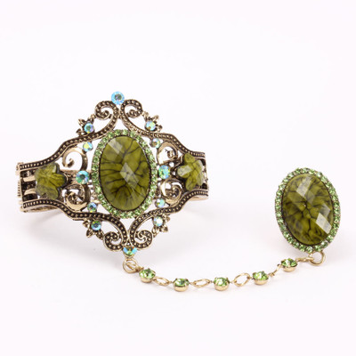 40% OFF on KhoobSurati Metal, Stone Ring Bracelet 40% OFF on KhoobSurati Metal, Stone Ring Bracelet