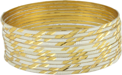 20% OFF on Tanya Fashion Metal Bangle Set Pack of 12