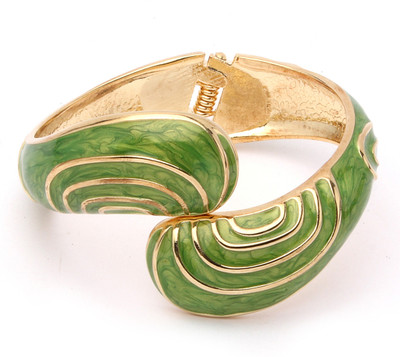 69% OFF on Vendee Fashion Unique Designer Brass Bangle
