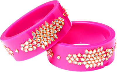 14% OFF on MDK Jewellers Plastic Na Bangle Set Pack of 2
