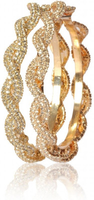 50% OFF on Aria Alloy Bangle Set Pack of 2 50% OFF on Aria Alloy Bangle Set Pack of 2