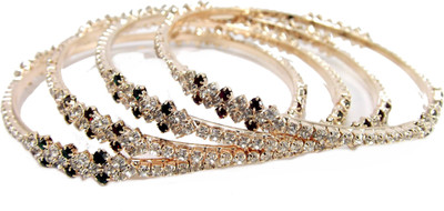 50% OFF on Aria Me5670 Alloy Enamel Plated Bangle Set Pack of 4